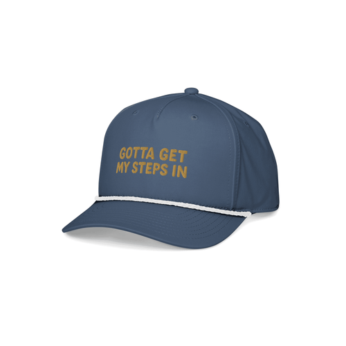 Gotta Get My Steps In Rope Hat
