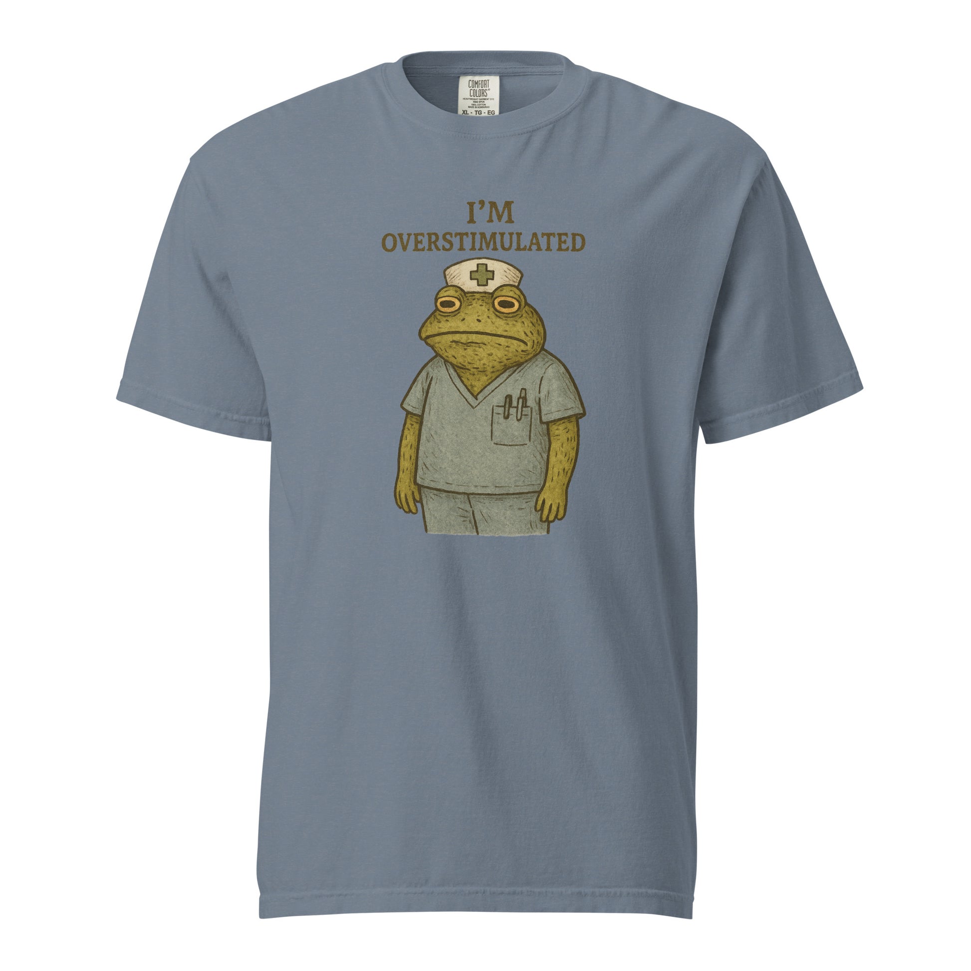 nursify im overstimulated tshirt